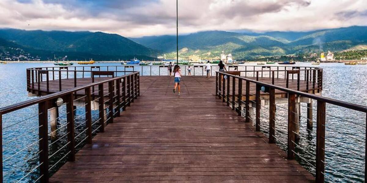 Hotel Casa-Sobrado Proximo A Balsa De Ilha Bela E Rodoviaria Sao Sebastiao  Zewnętrze zdjęcie
